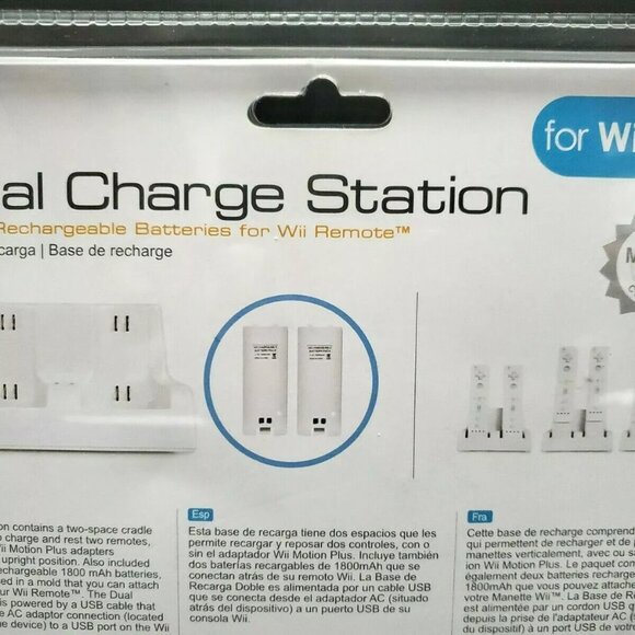Nintendo Wii Dual Charging Station CTA Controller Docks - Picture 12 of 12